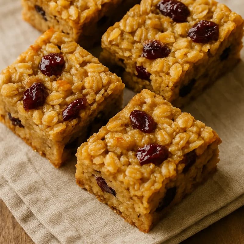 Nutty Craisins Baked Oatmeal